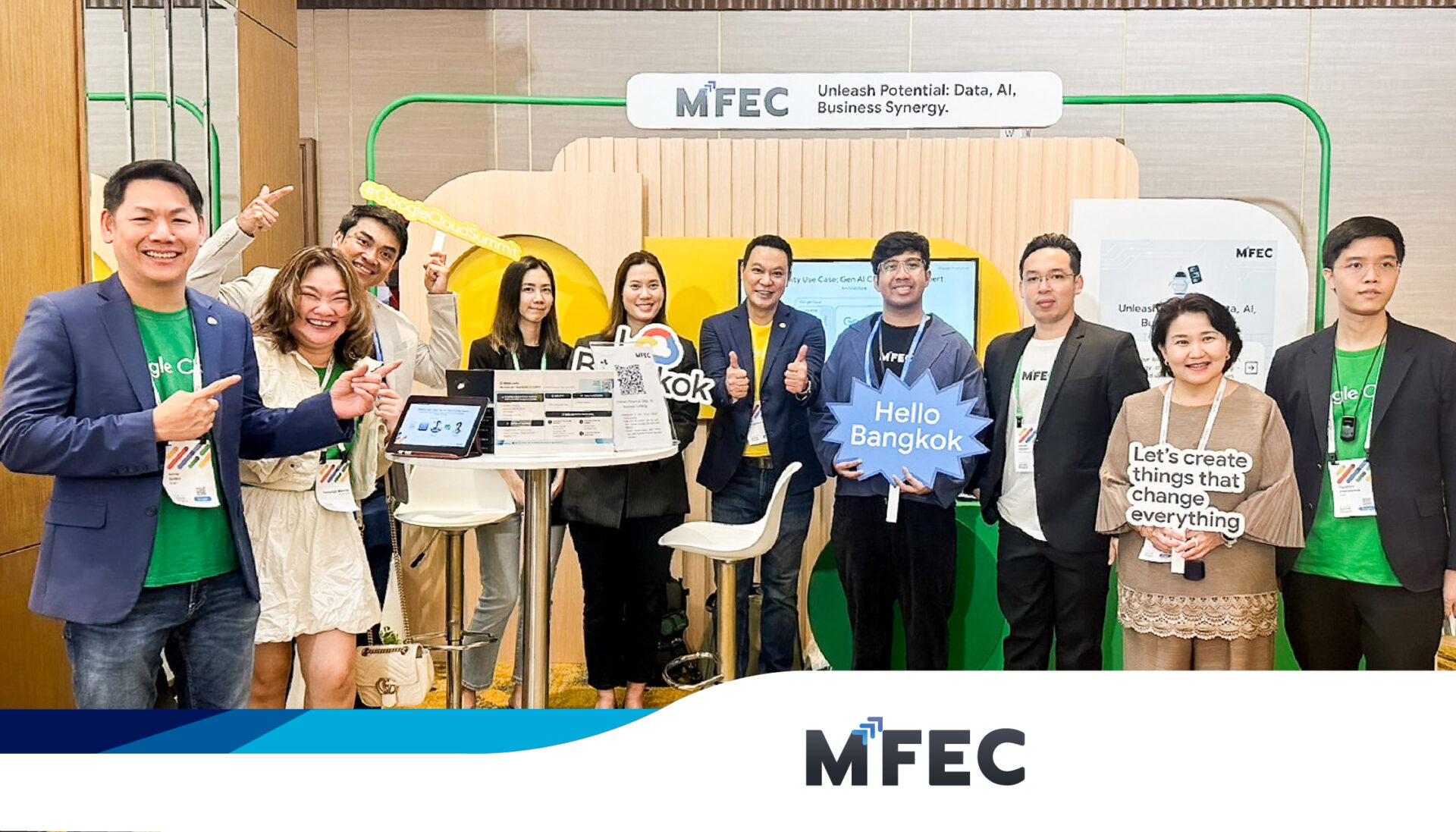 MFEC’s Cloud Business and DataWise Teams Showcase Solutions at Google